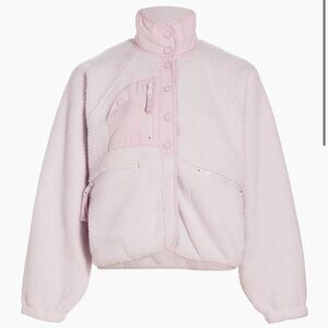 Free people hit the slopes fleece lavender fog